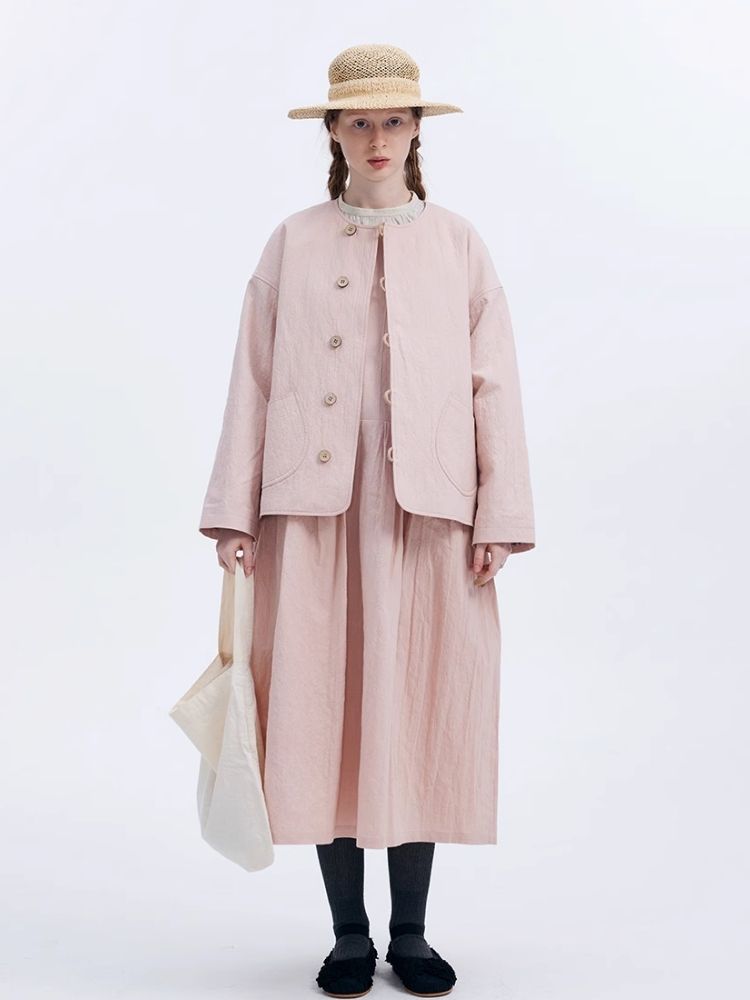 Baby Pink Spring Small Coat