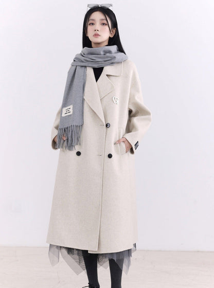 Wool welfare  hand-sewn coat