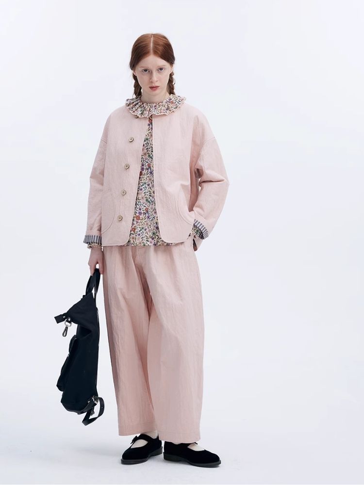 Baby Pink Spring Small Coat