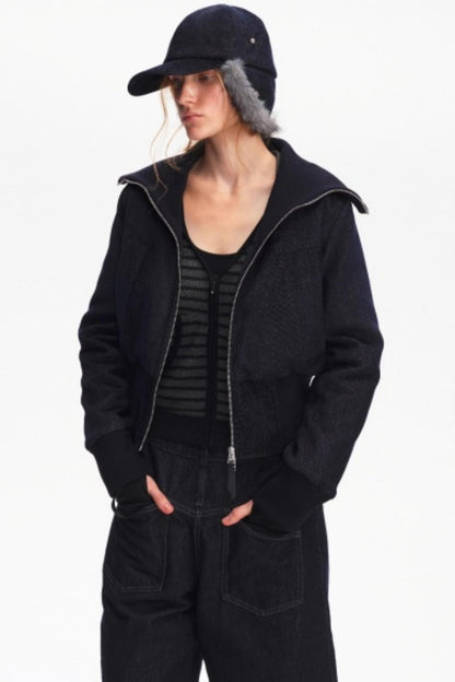 Furry Baseball Cap with Ear Protection