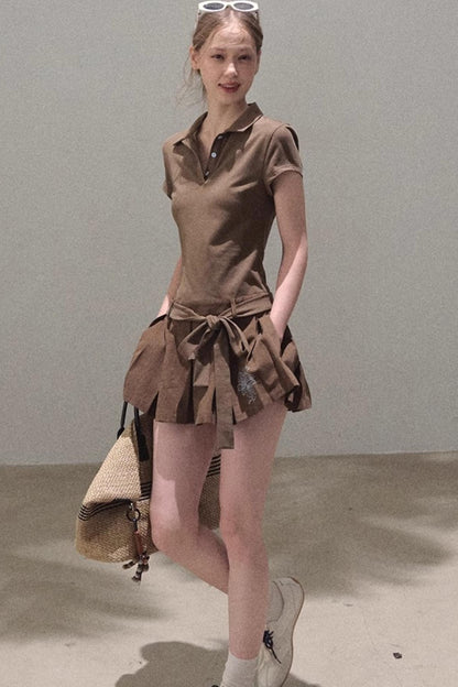 Cool Cotton Polo Dress