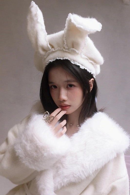 Institute Happy Birthday Lace Beret