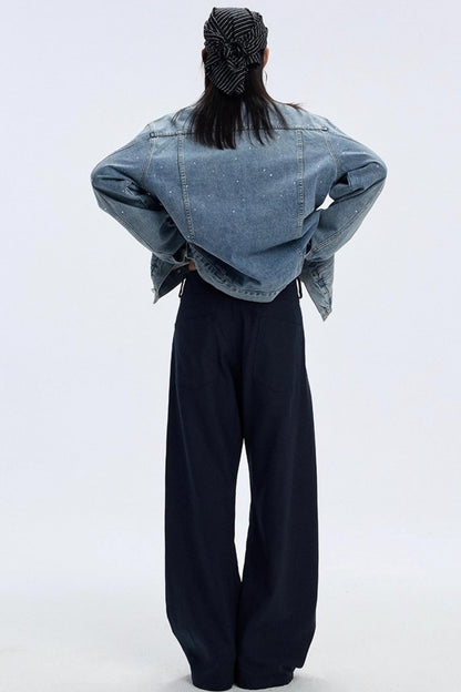 Diamond Blue Denim Jacket