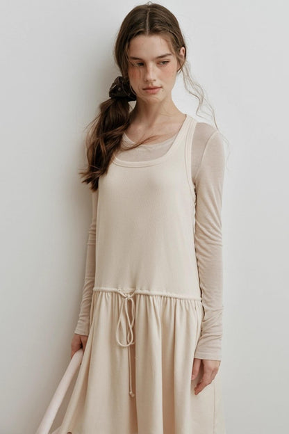 Floral Embroidered Knit Dress