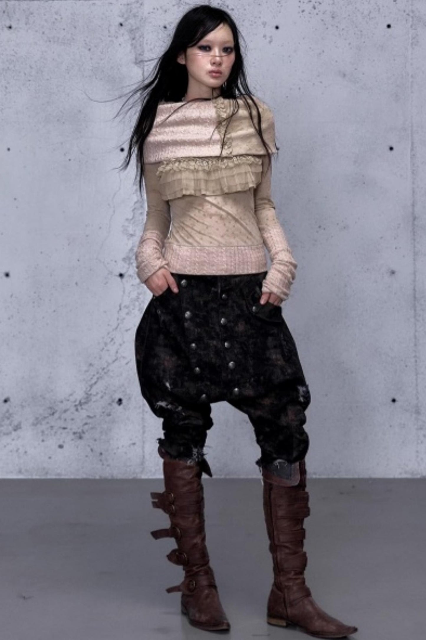 Vintage Retro Wool Knit Sweater