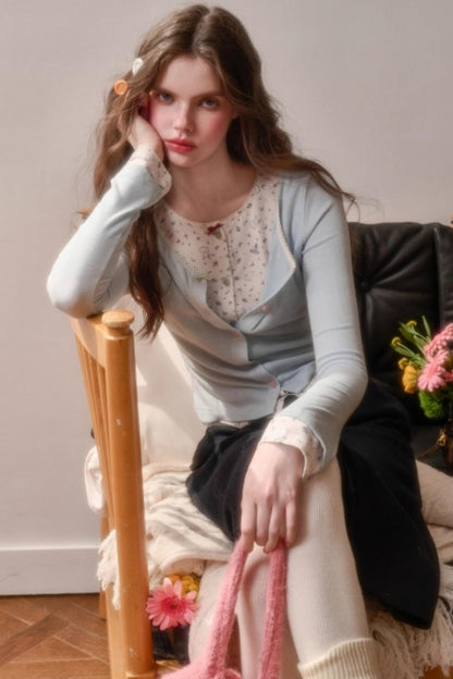 Milky Way Cotton Cardigan