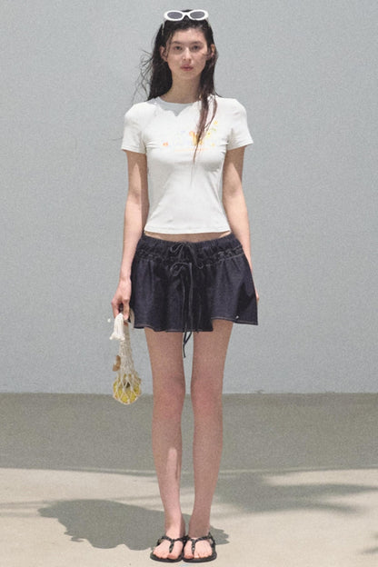 Skin-Friendly Crewneck T-Shirt