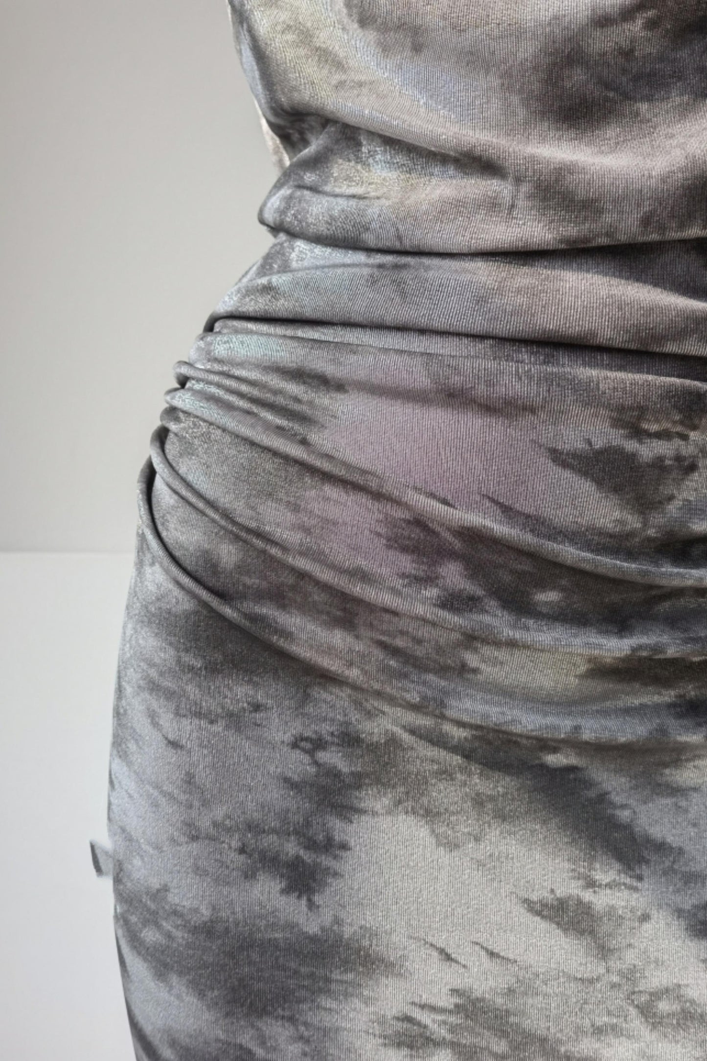 Urban Night Halter Asymmetrical Dress