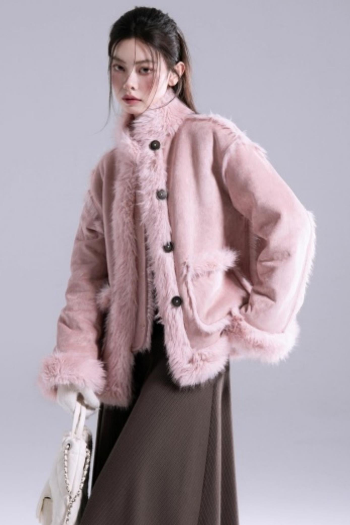 Frost Gray Blue Reversible Jacket