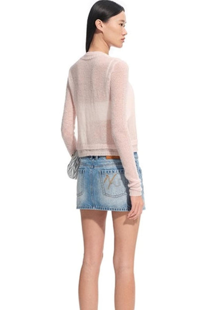 Modern Water Straight Skirt