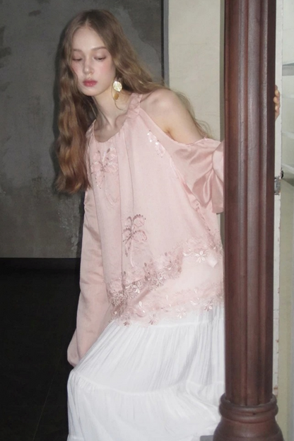 Frida Rose Lace Blouse