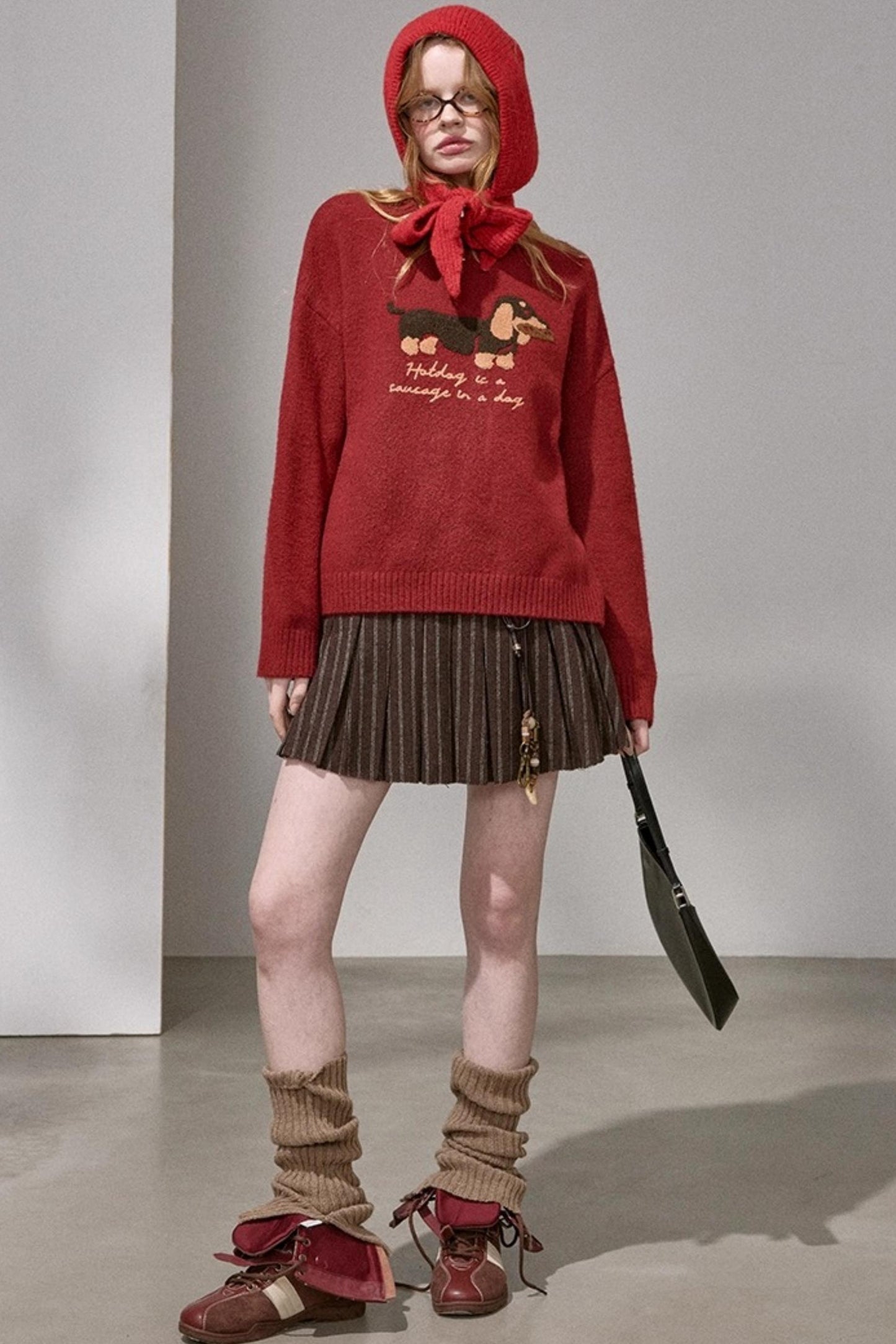 Dachshund Knit Sweater