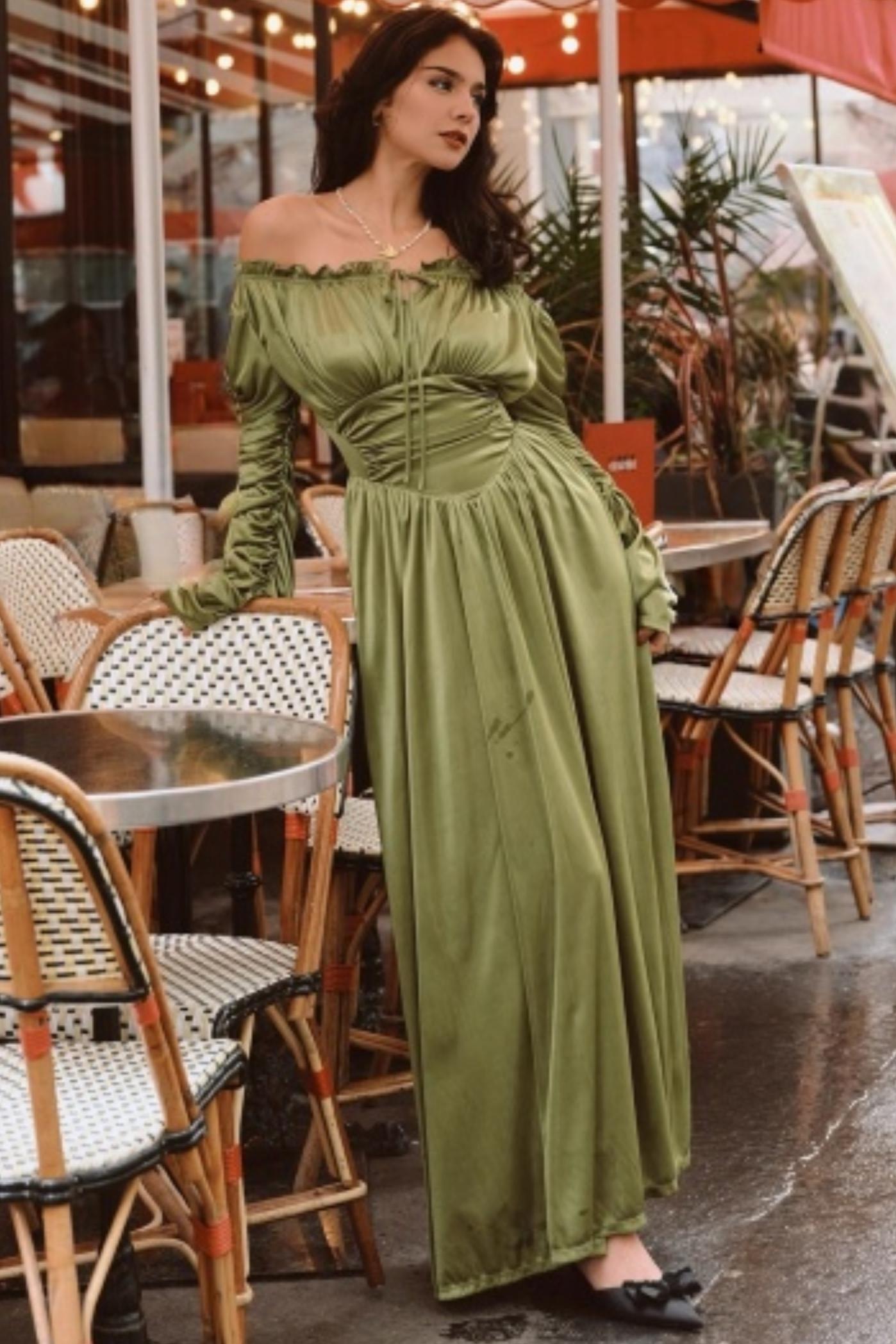 Lacemade Parthenon Satin Dress