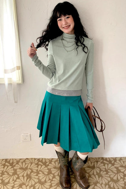 댄스 A라인 스커트