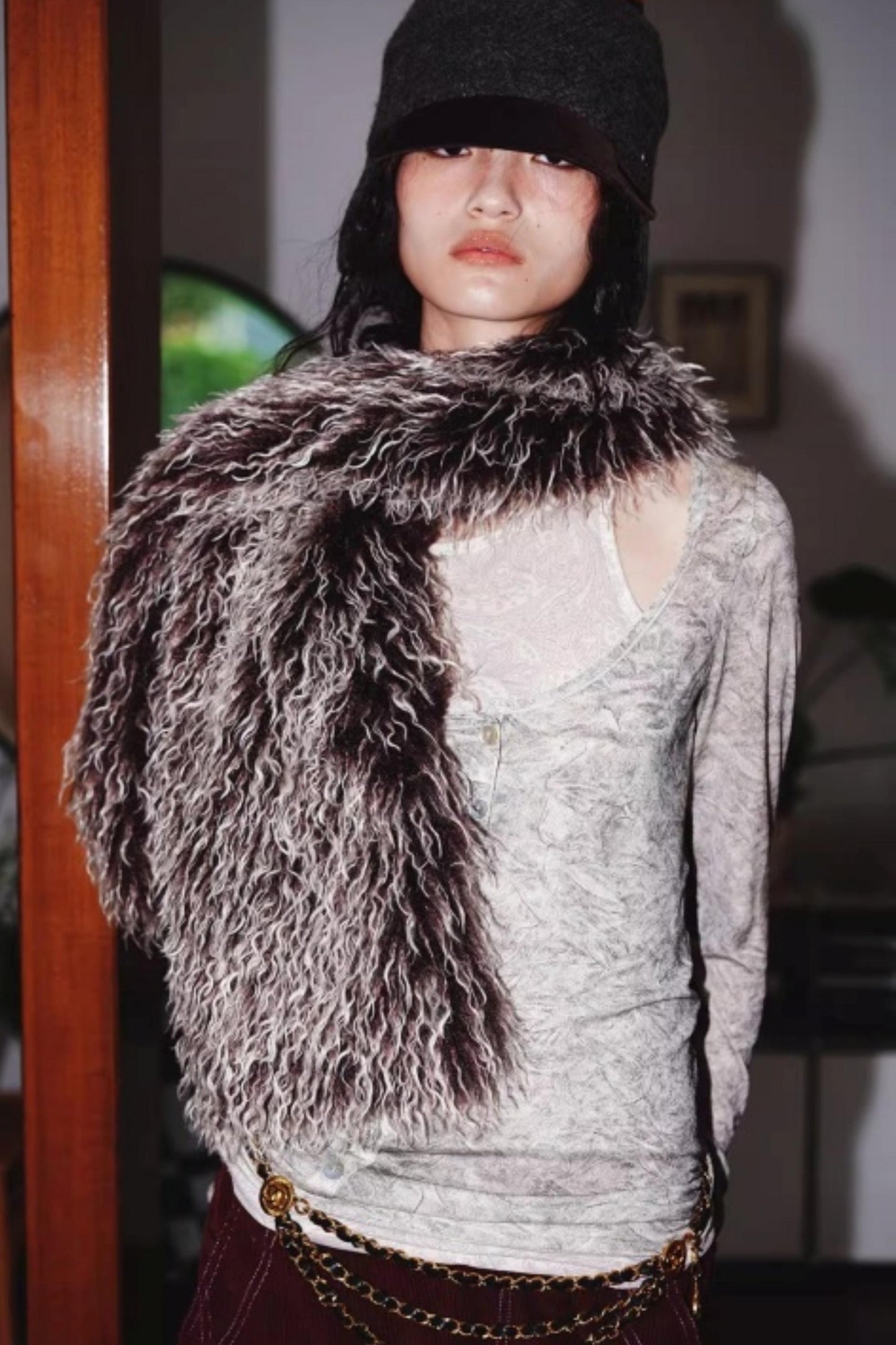 Vintage Acetate Knitted Top