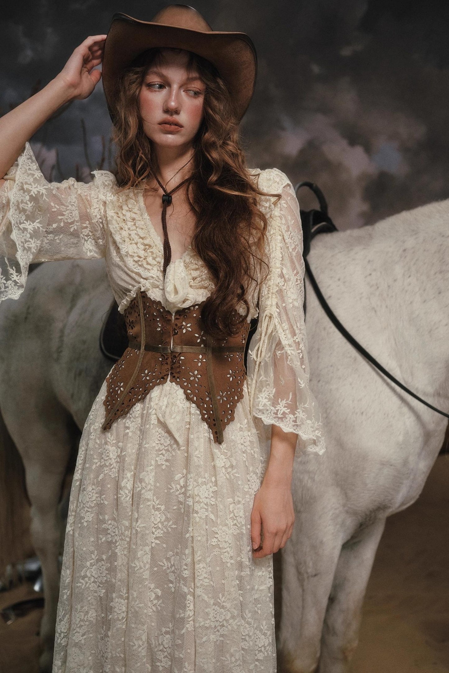 Princess Charming Lace Dress Set-Up