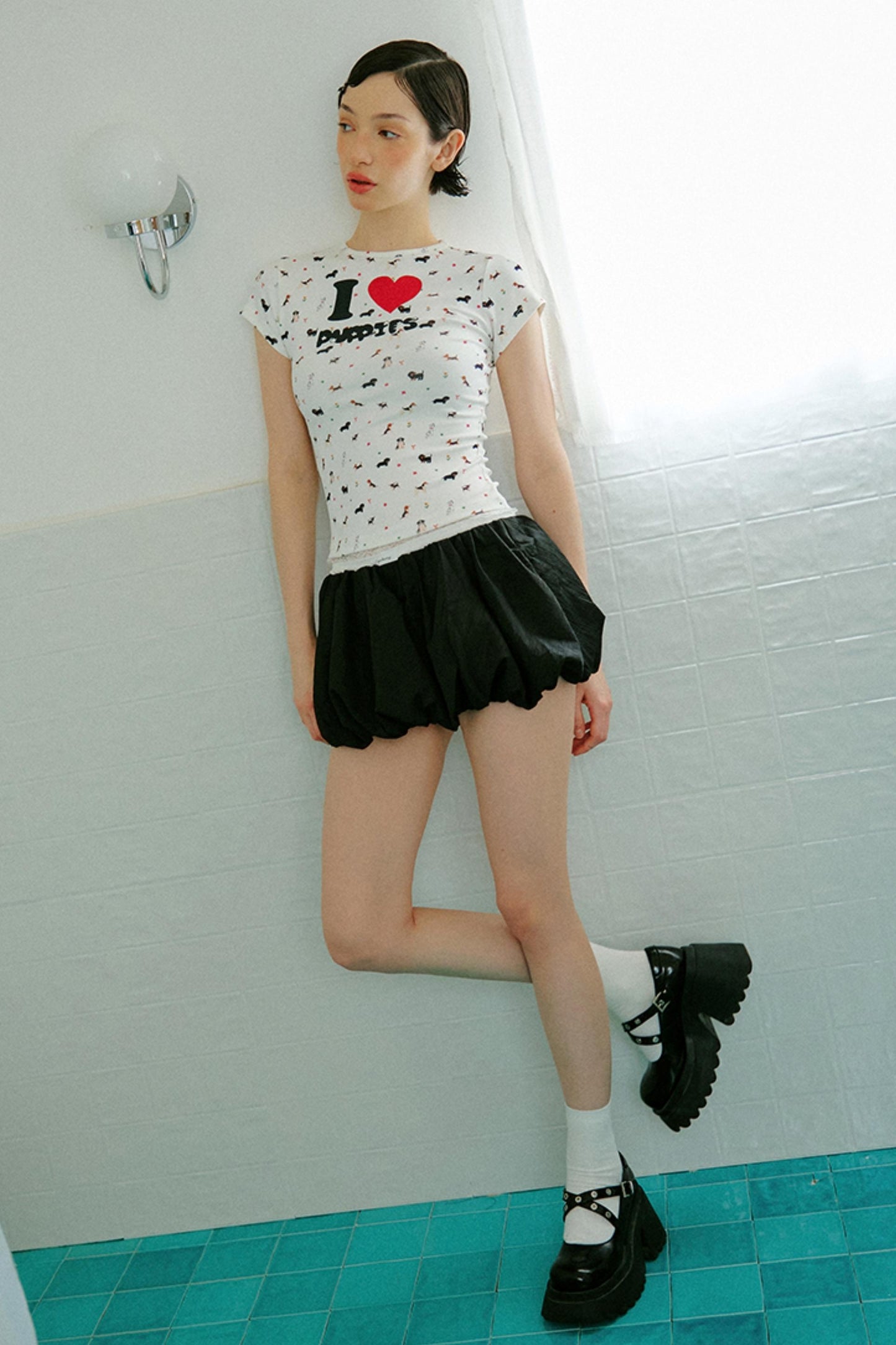 Summer Peplum Shorts