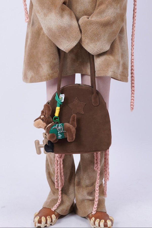 Luxury Suede Hobo Bag