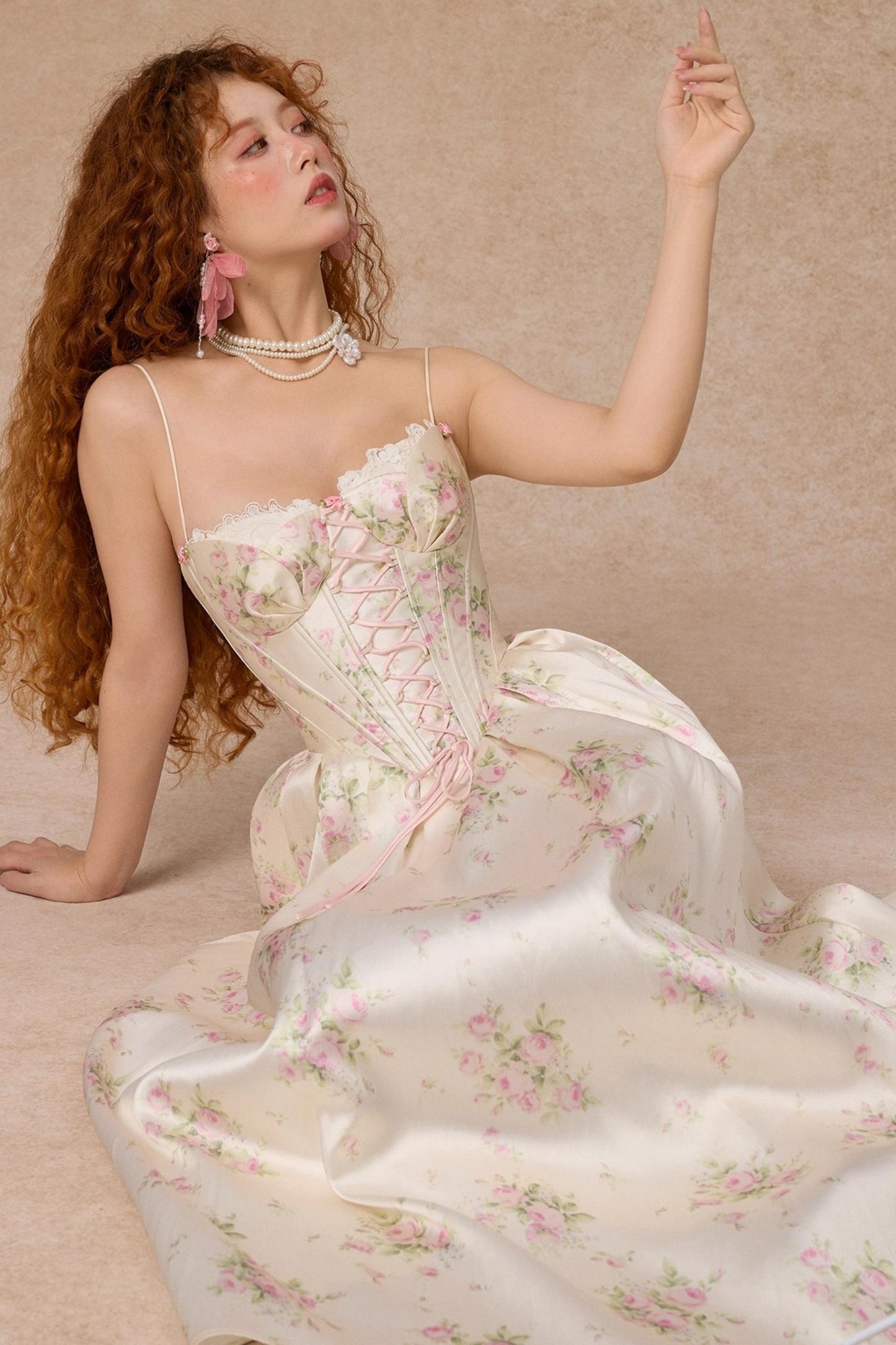 French Satin Slip Dress