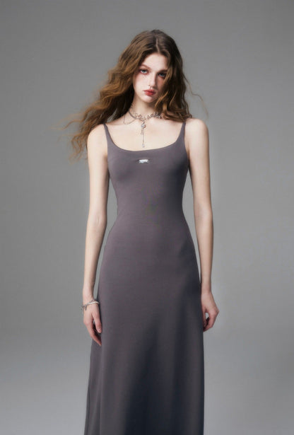 Basic Camisole Long Dress