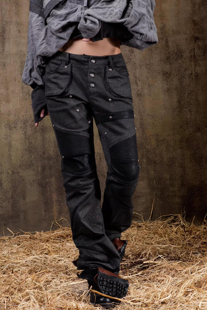 Palace Punk Straight-Leg Pants