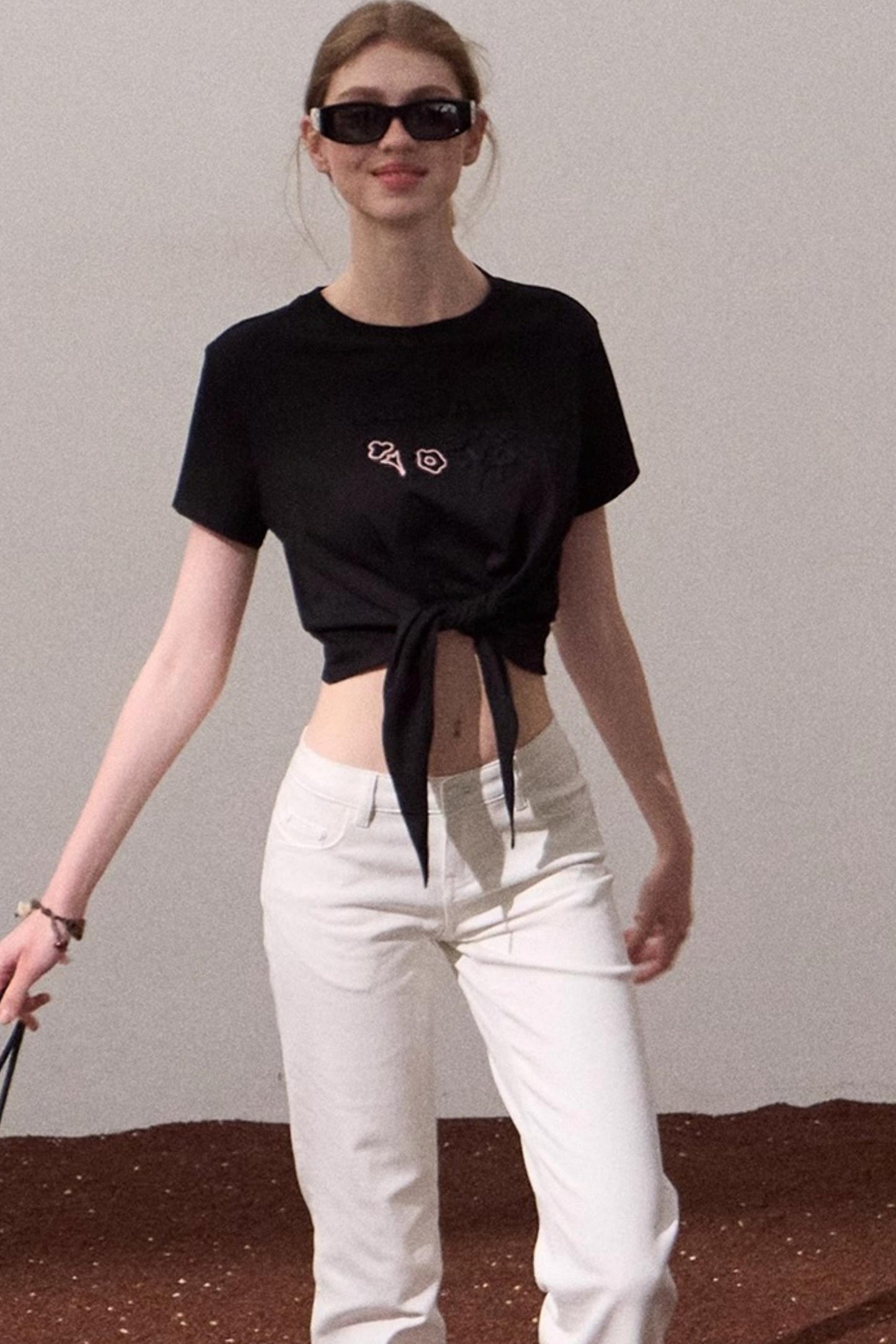 Summer Elegance Antibacterial T-Shirt