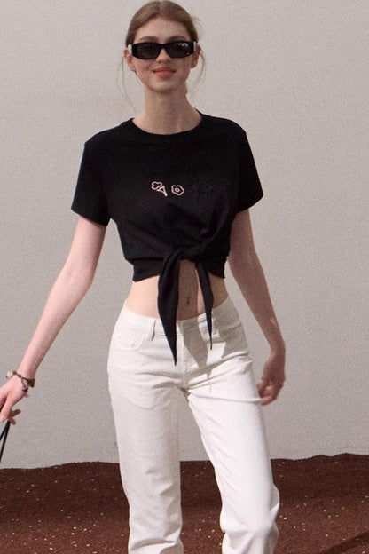 Summer Elegance Antibacterial T-Shirt