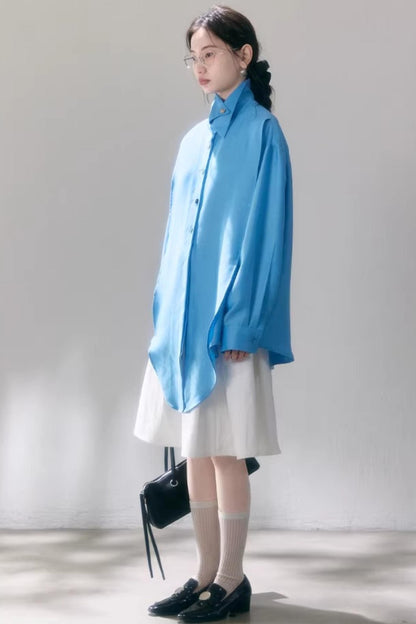 Elegant Pleated Midi Skirt
