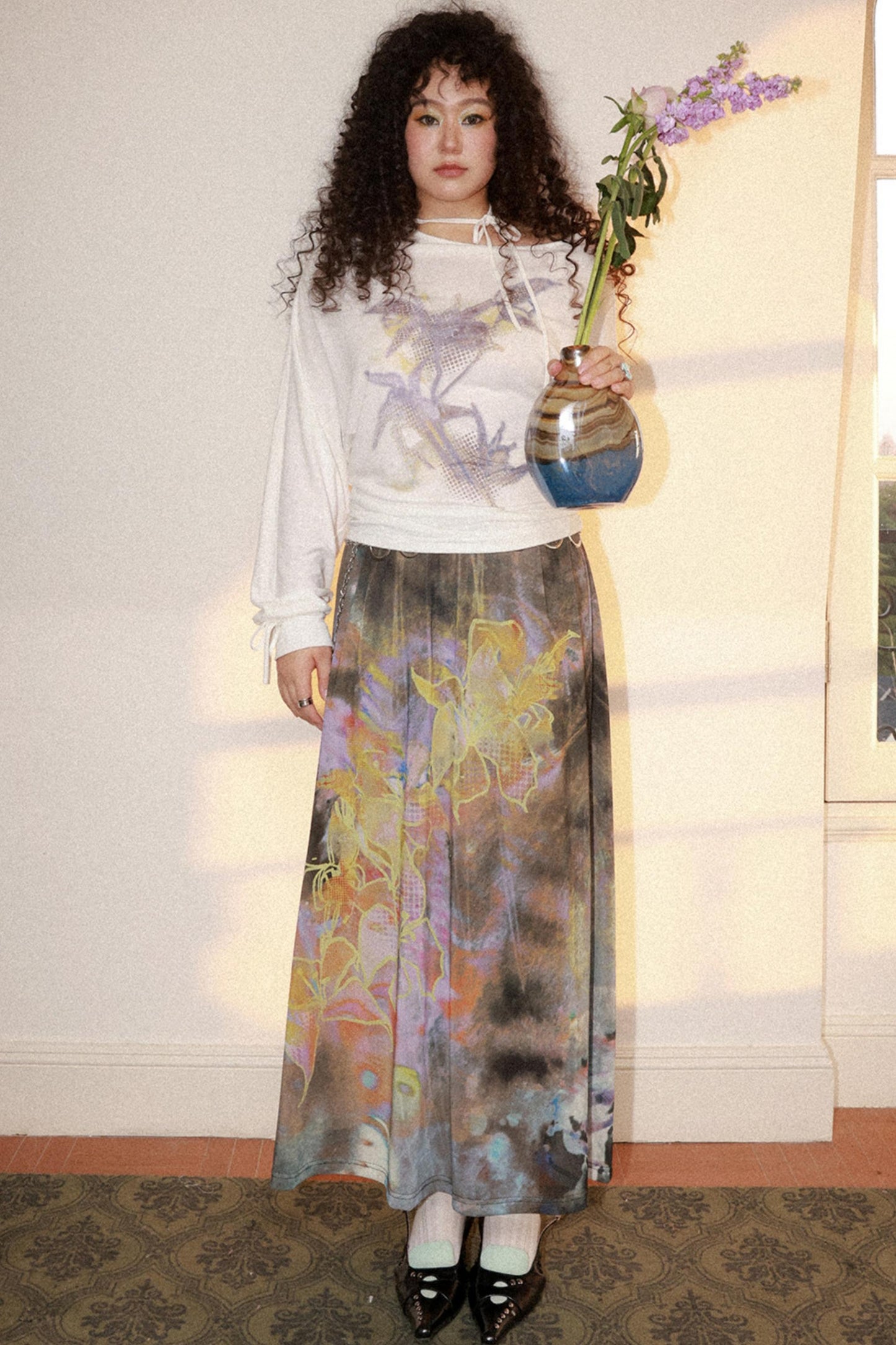 Dawn Dance Mesh Skirt
