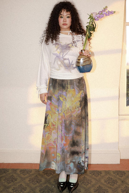 Dawn Dance Mesh Skirt