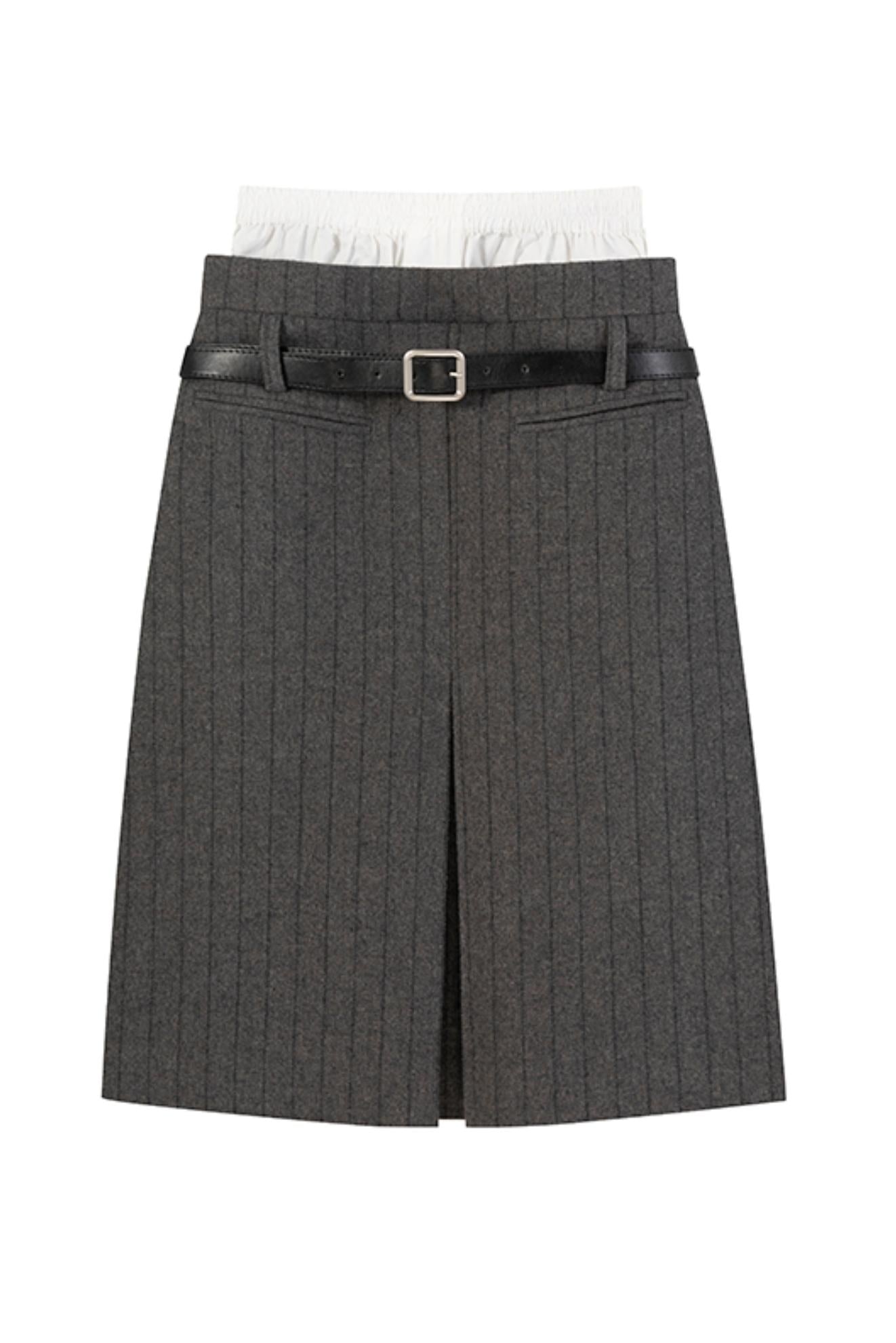 College Chic Striped Blazer Set-Up