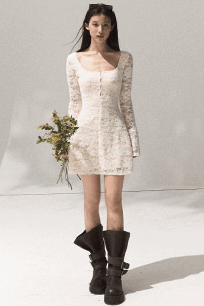 Throbbing Time Slim Cinched Waist Dress