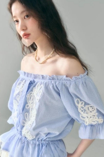 Bloom Embroidered Set-Up