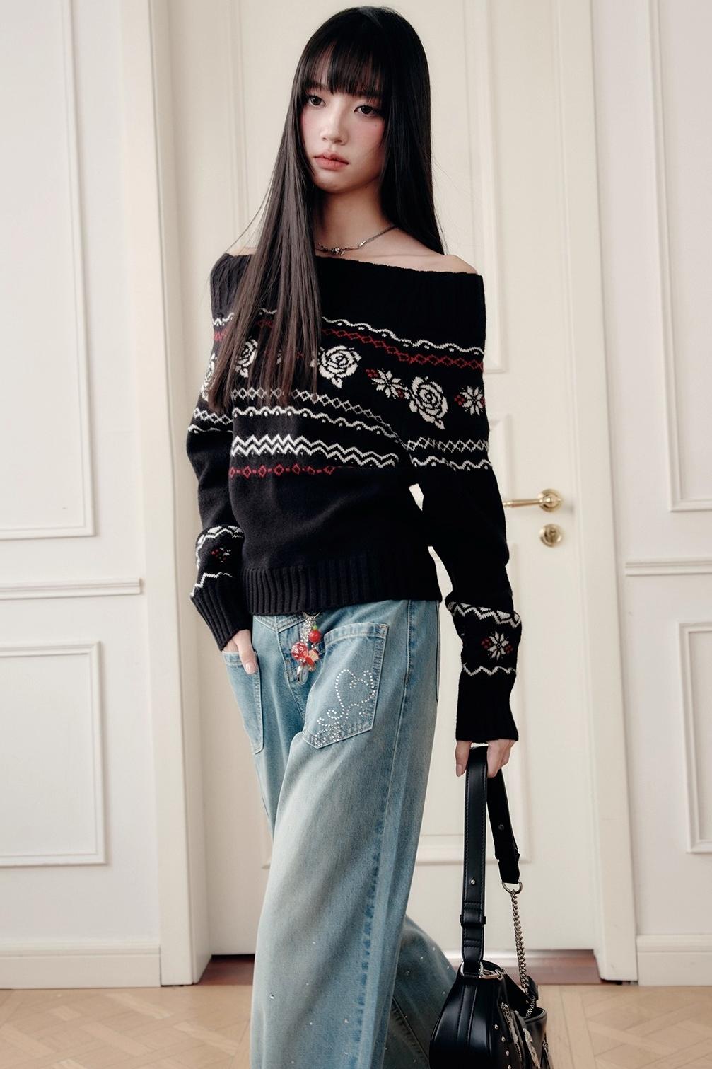 Paris Rose Sweater