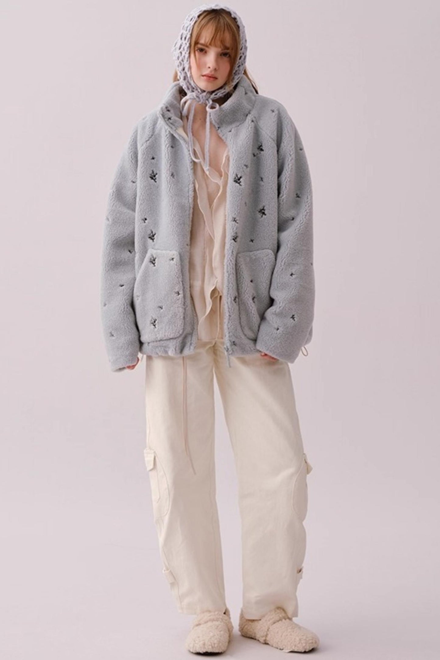 Rosa Retro Cotton Cargo Pants