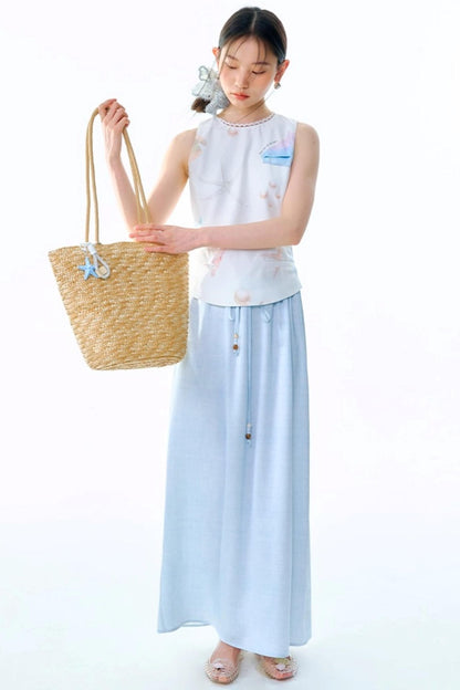 Starfish Pleated Skirt Set-Up