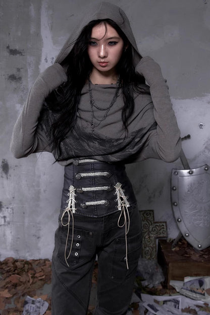 Vintage Knight Leather Waist Seal