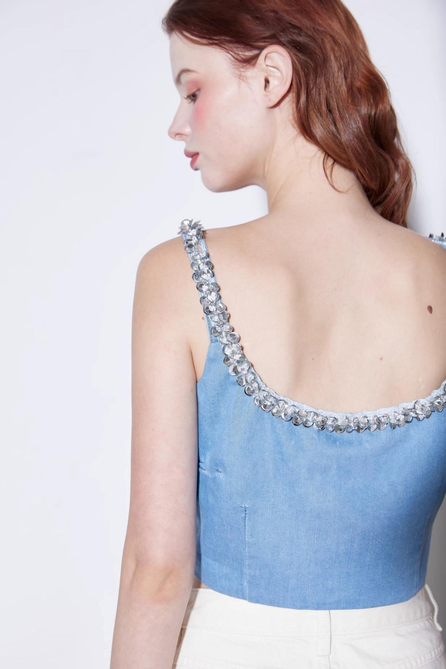 Luxury Denim Undershirt