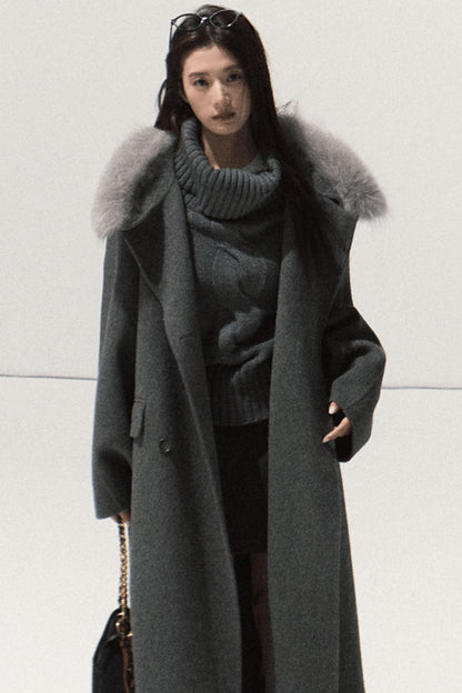 Retro Knit Twist Sweater