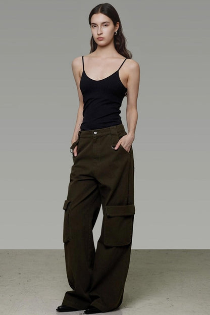 Vintage Cargo Silhouette Coat Set- Up