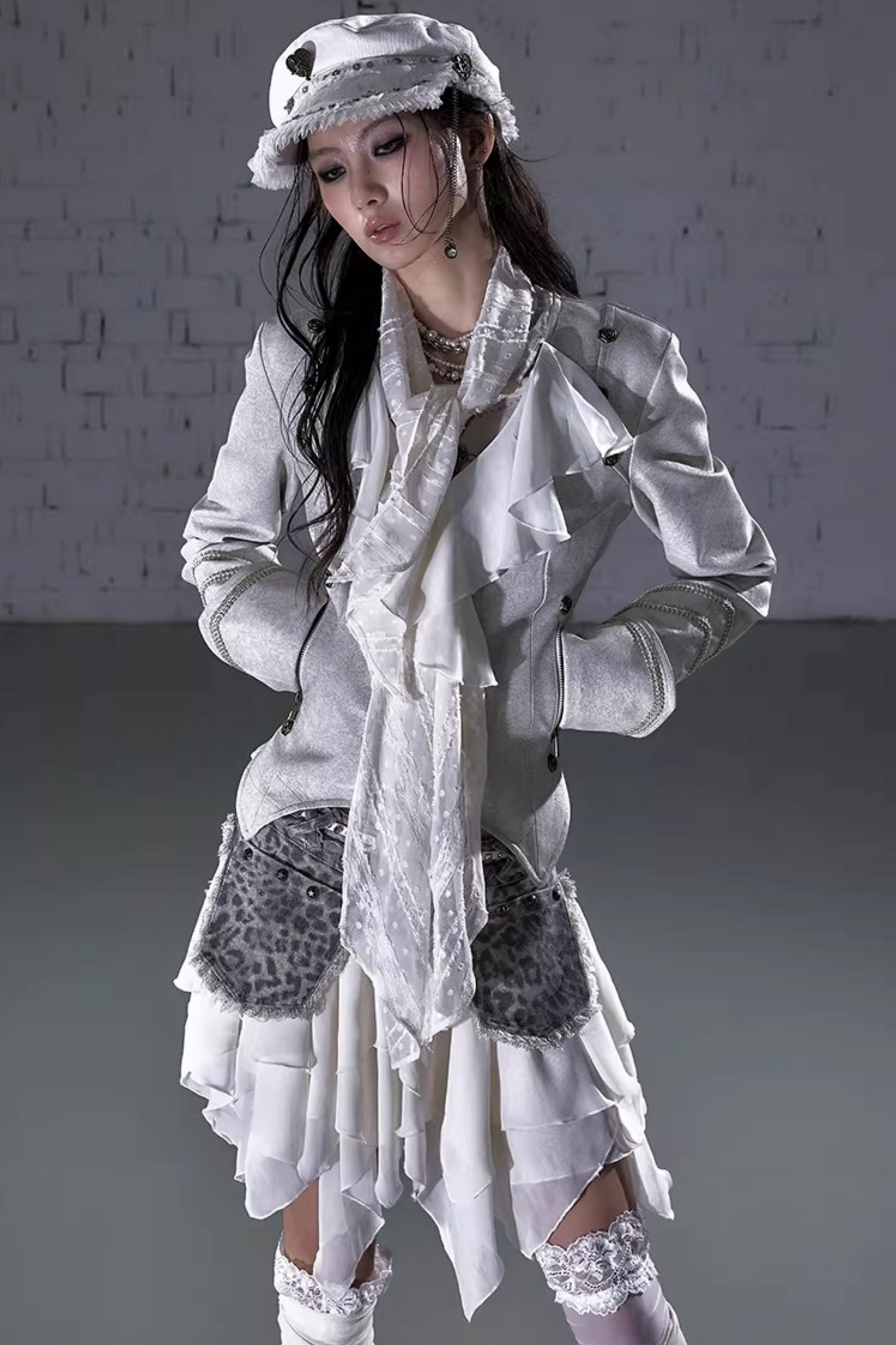 Retro Punk Leather Jacket