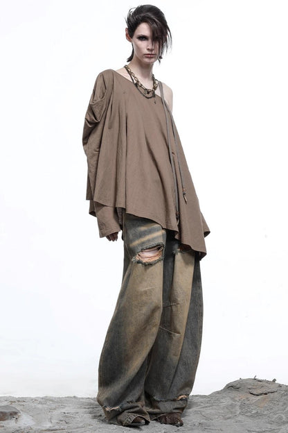 One World Contemplation Long-sleeved T-shirt