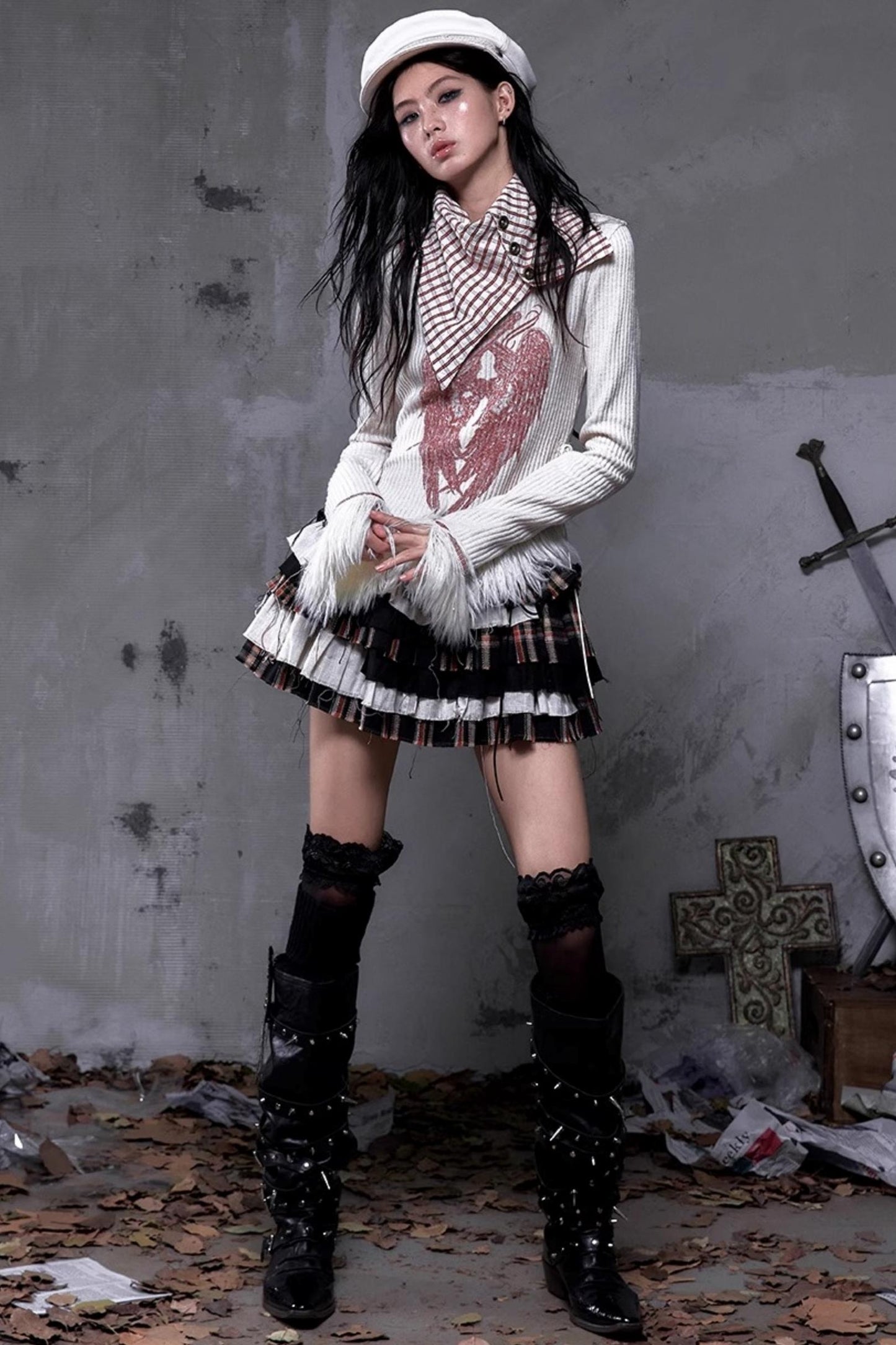 Vintage Christmas Turtleneck Sweater