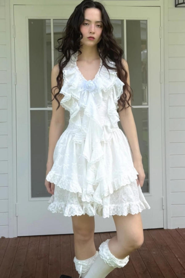 Lace Sleeveless Dress