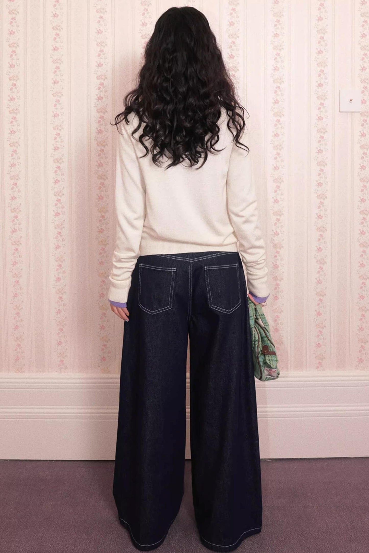 Original Vintage Wide Denim Pants
