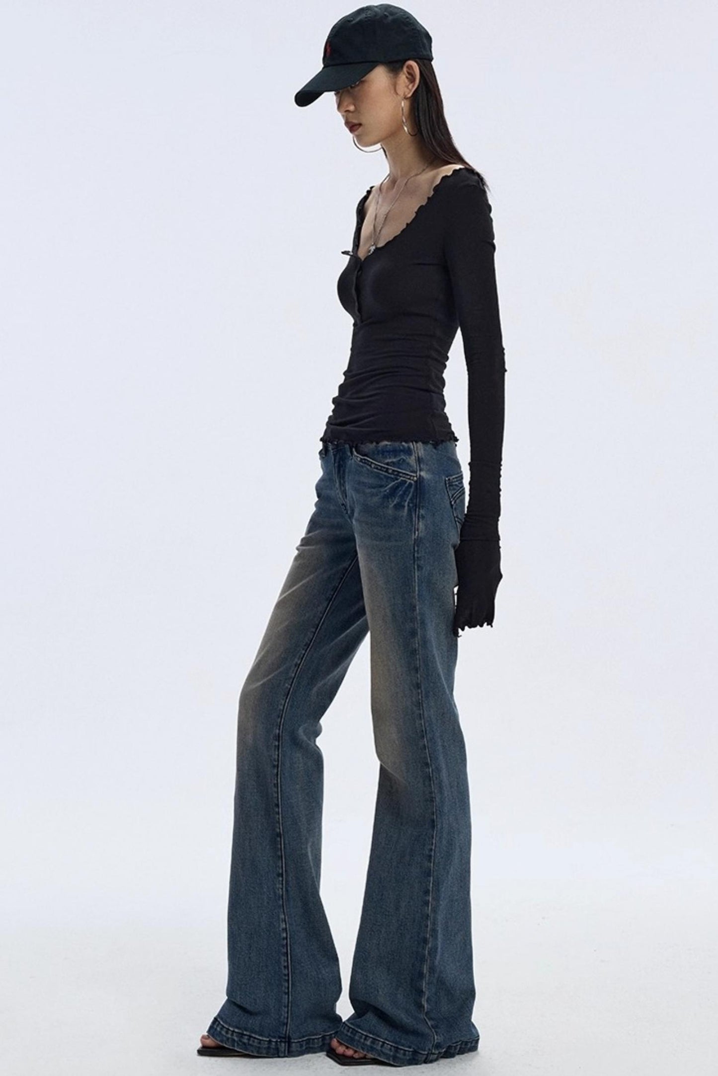 Fungus Edge Long-Sleeved Top