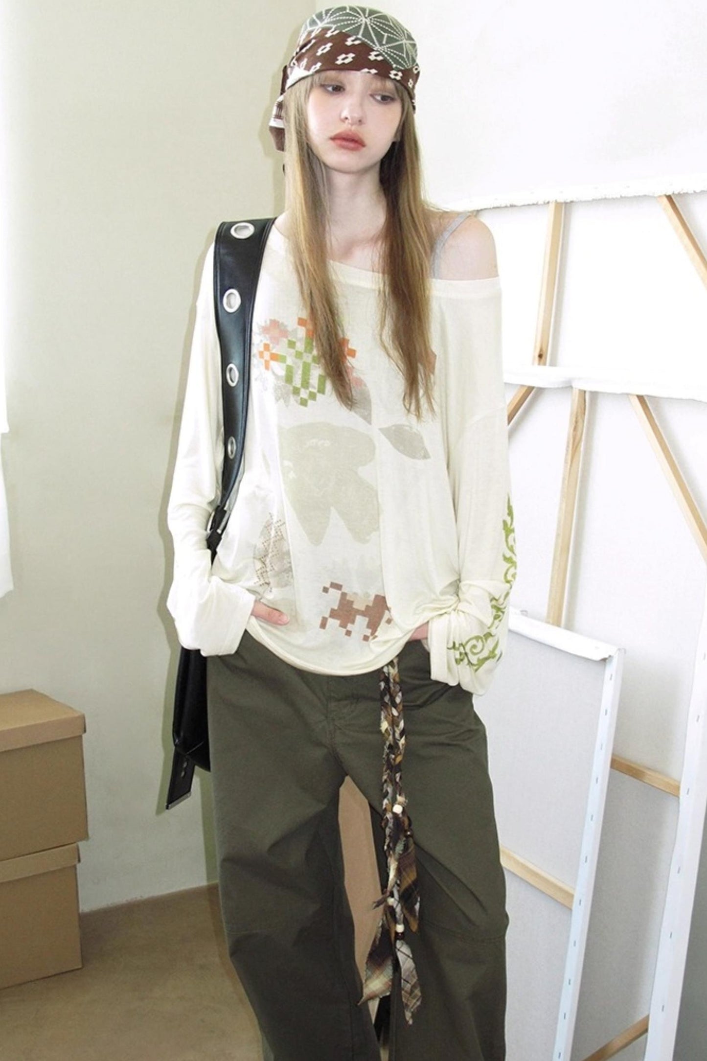 Retro Wave Style Bandana