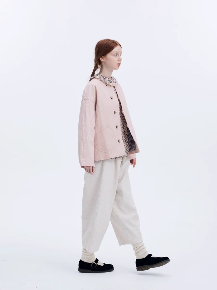 Baby Pink Spring Small Coat