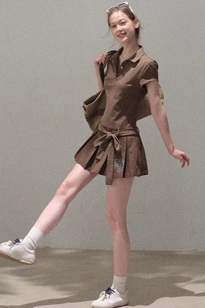 Cool Cotton Polo Dress