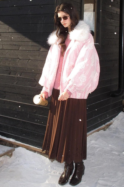 Rin's Poem Pleated Skirt